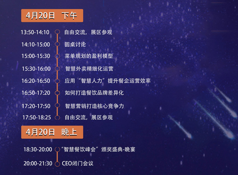 第六屆智慧餐飲創新峰會將于4月20日在滬召開