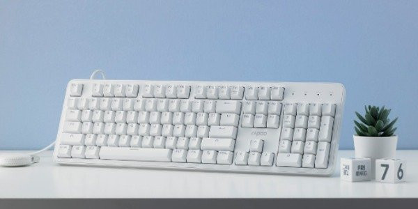 雷柏MT710机械键盘 为生活添一抹纯白