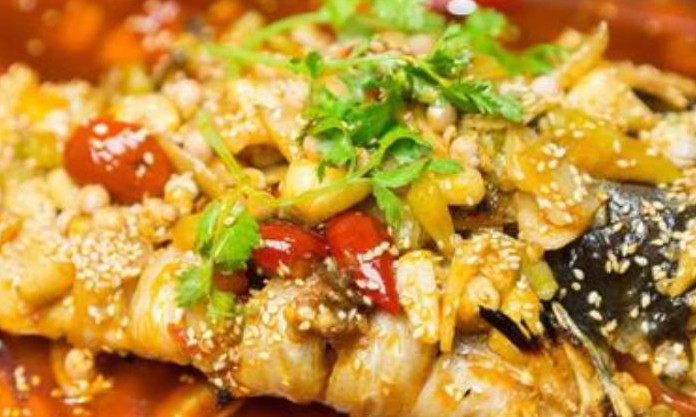 鲜煲贝无骨烤鱼饭