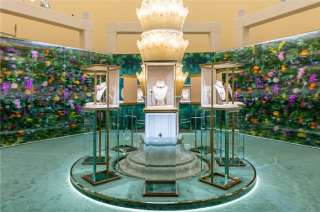 宝格丽奇境伊甸园高级珠宝系列于上海展览中心灿然盛放